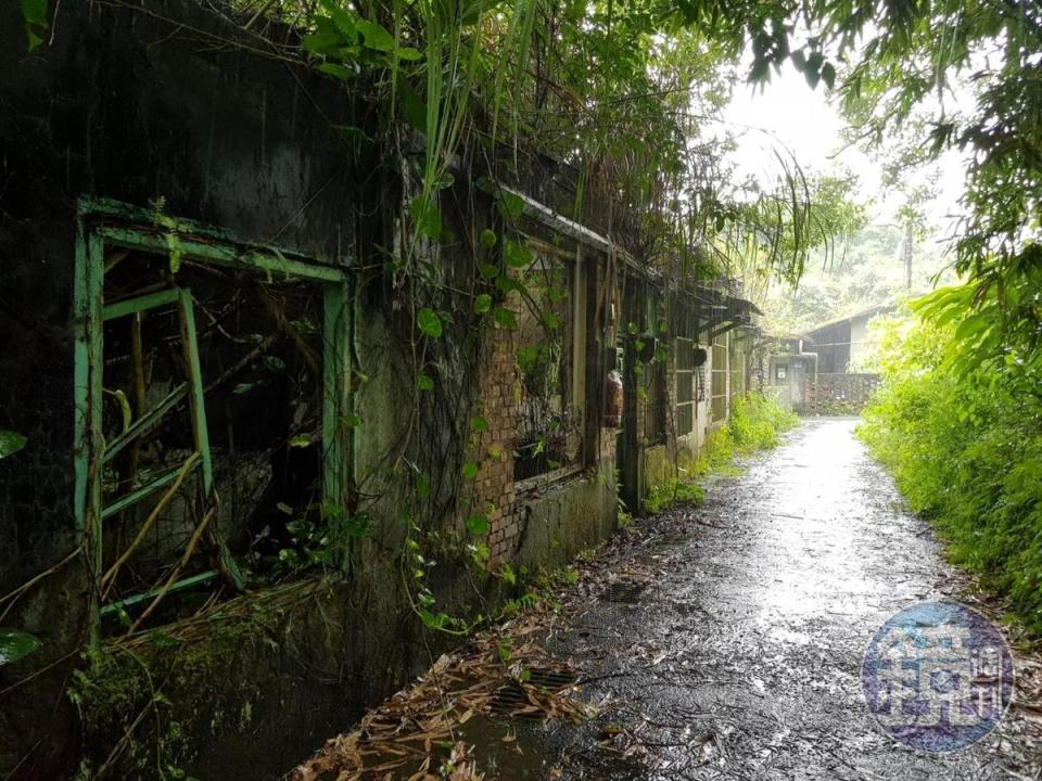 明德山莊除了有生態之美，歷史建築也充滿老味道。