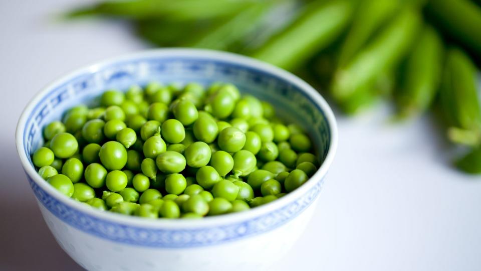 peas in a bowl