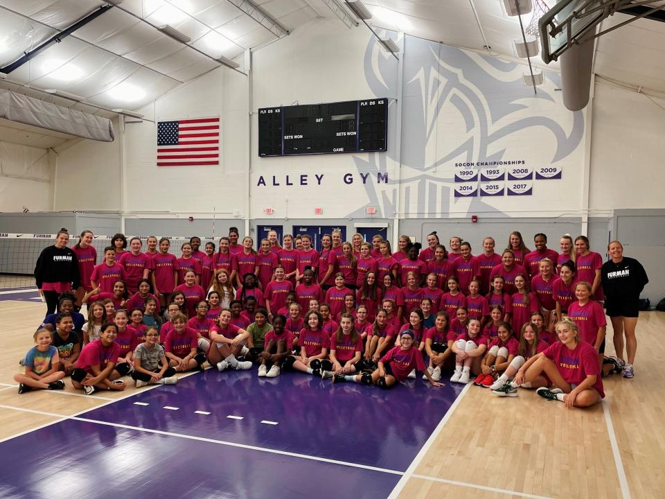 Furman Volleyball Camp