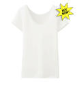 <p>Uniqlo Women Airism Scoop Neck Short Sleeve T-Shirt, $13, <a href="http://www.uniqlo.com/us/product/women-airism-scoop-neck-short-sleeve-t-shirt-135069.html#09" rel="nofollow noopener" target="_blank" data-ylk="slk:uniqlo.com;elm:context_link;itc:0;sec:content-canvas" class="link ">uniqlo.com</a></p><p><br></p>