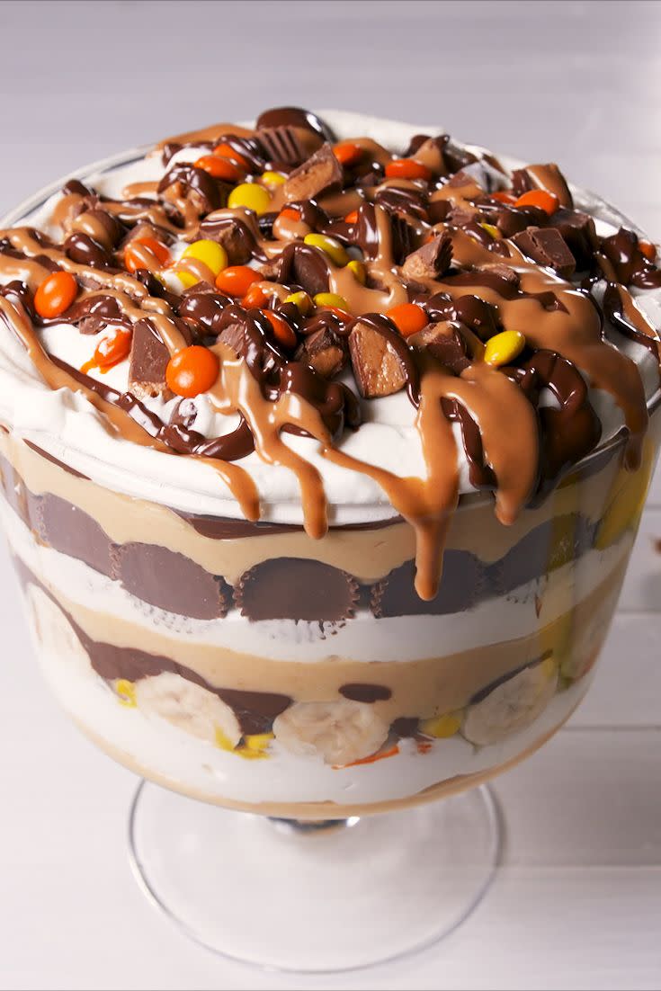 Reese's Layered Banana Pudding