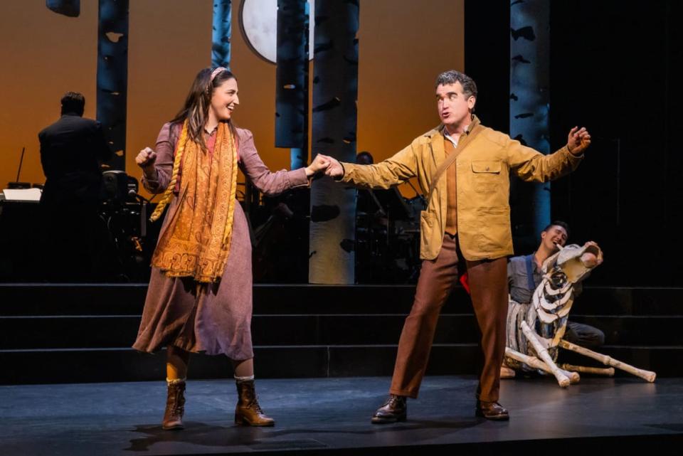 <div class="inline-image__caption"><p>Sara Bareilles as the Baker's Wife and Brian d'Arcy James as the Baker.</p></div> <div class="inline-image__credit">Matthew Murphy and Evan Zimmerman for MurphyMade</div>