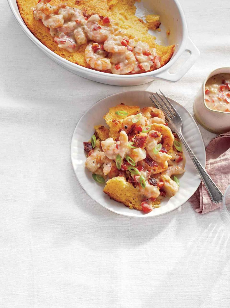 Shrimp and Grits Casserole