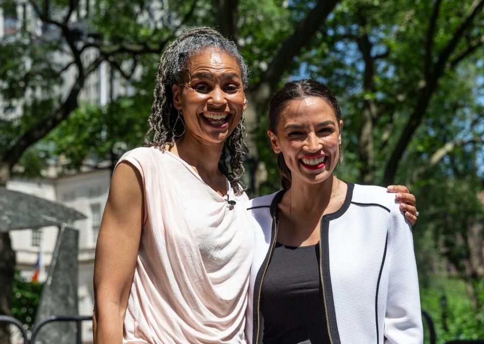 New York City mayoral candidate Maya Wiley is Rep. Alexandria Ocasio-Cortez's "No. 1" choice.