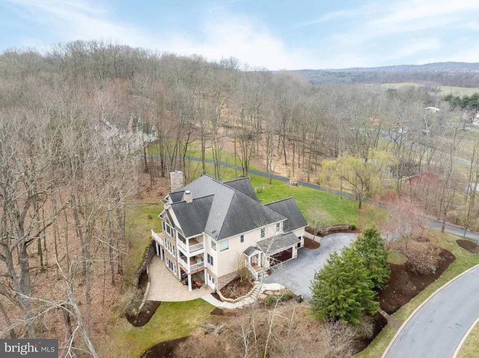 A bird’s-eye view of the home at 192 Blackberry Hill in Port Matilda. Photo shared with permission from the home’s listing agent, Jason Krout of Keystone Real Estate Group, LP.