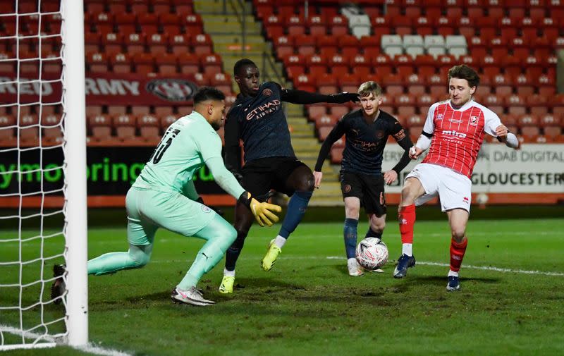 FA Cup - Fourth Round - Cheltenham Town v Manchester City