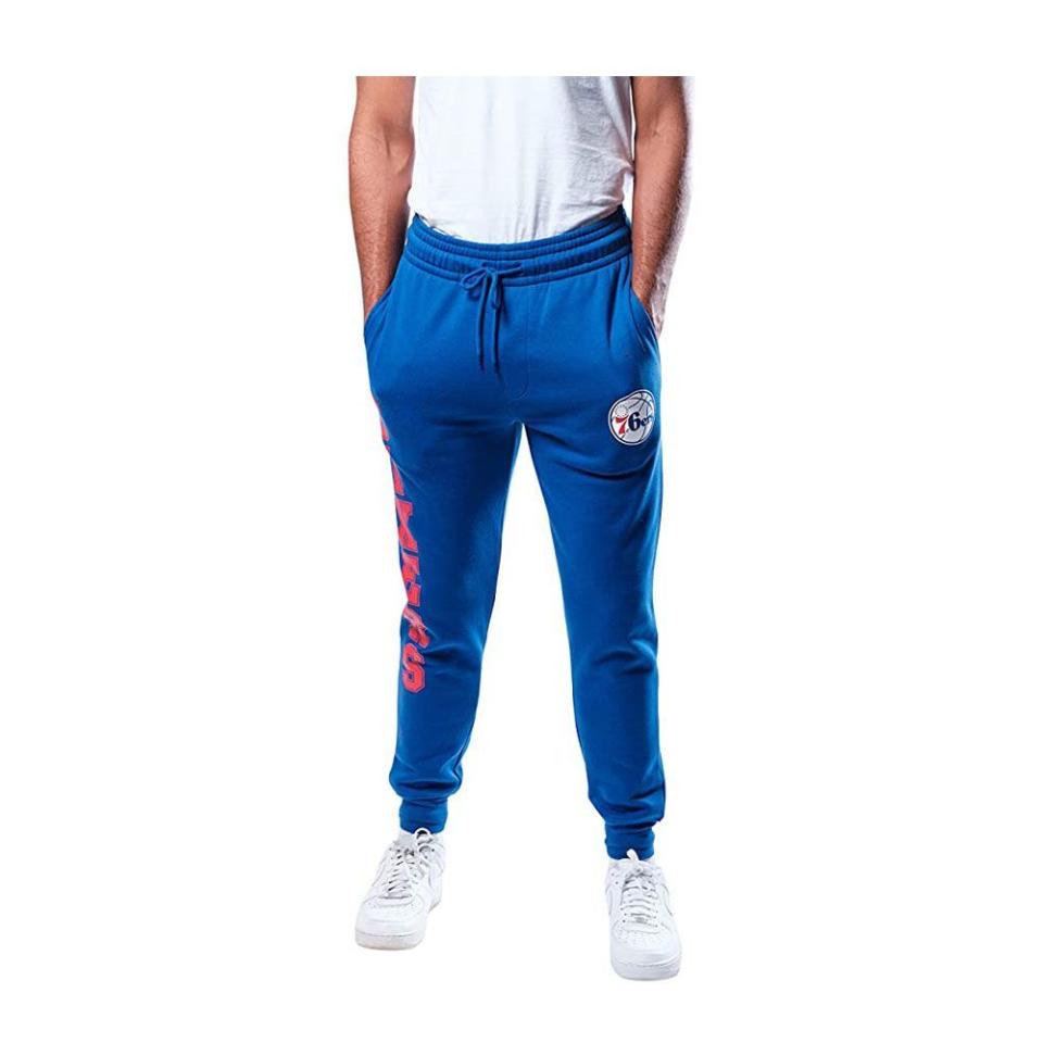 4) Ultra Game Men's NBA Team Jogger Pants