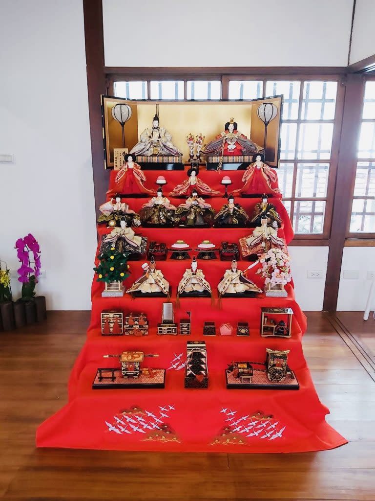 長榮大學在六龜池田屋歷史建築中，舉辦「黃金五月週-日本文化祭」。（長榮大學提供）