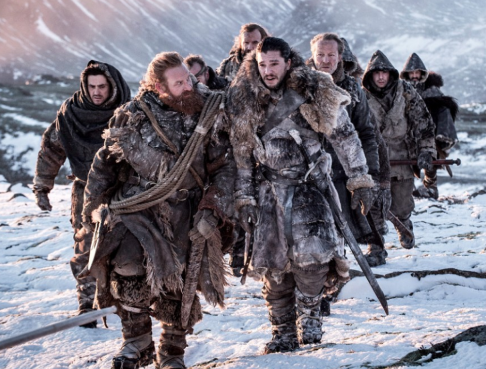 64. Season seven, episode six: Beyond the Wall: This ought to have been one of the great battles: ice zombies plus dragons plus Jon Snow’s expedition. It looked spectacular, but everyone worried about teleporting ravens and speed of sound dragons. (HBO)