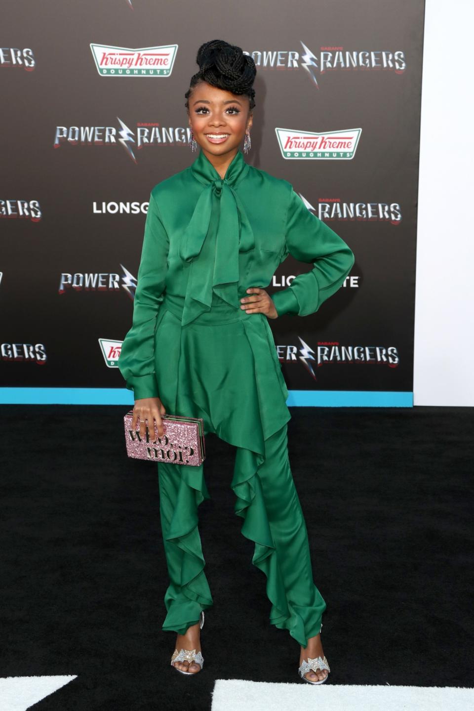 HIT: Skai Jackson at the Power Rangers premiere