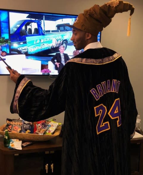 Kobe曾對威斯布魯克說「你才應該拿得分王」。（圖／翻攝自Kobe Bryant IG）