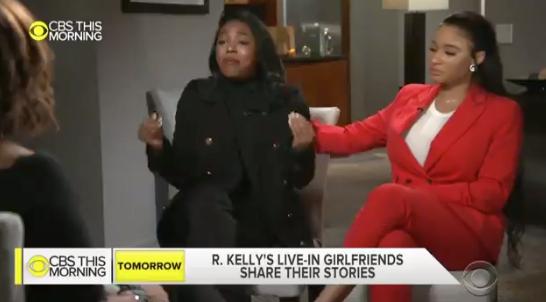 R Kelly’s girlfriends speak out. Photo: CBS