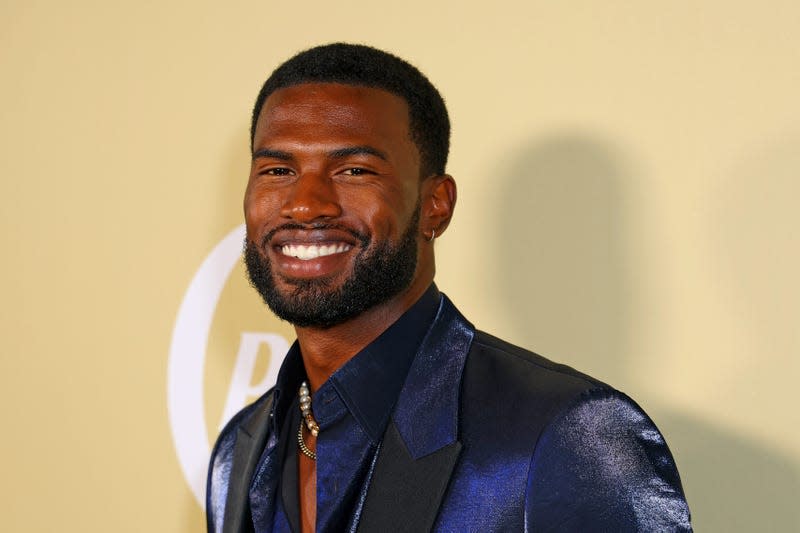 Broderick Hunter attends EBONY Power 100 at Milk Studios Los Angeles on October 29, 2022 in Los Angeles, California.