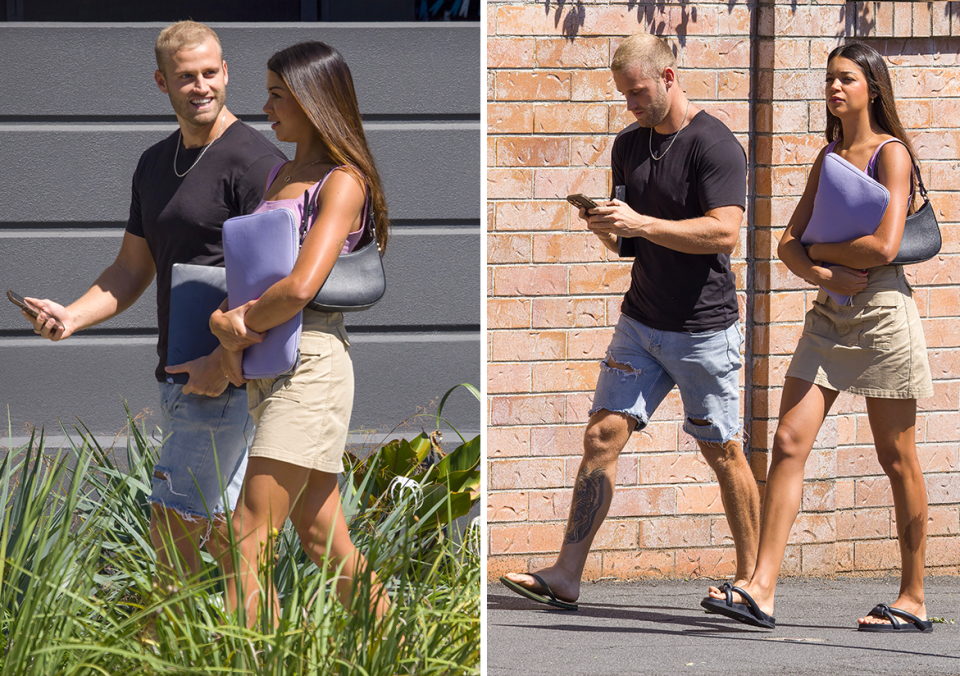 MAFS’ Tim Calwell with a woman named Barbara.