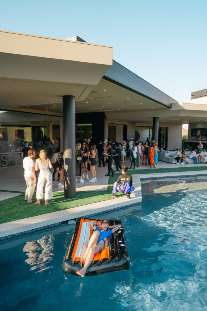 Lounging poolside (Credit: Christian Spencer)