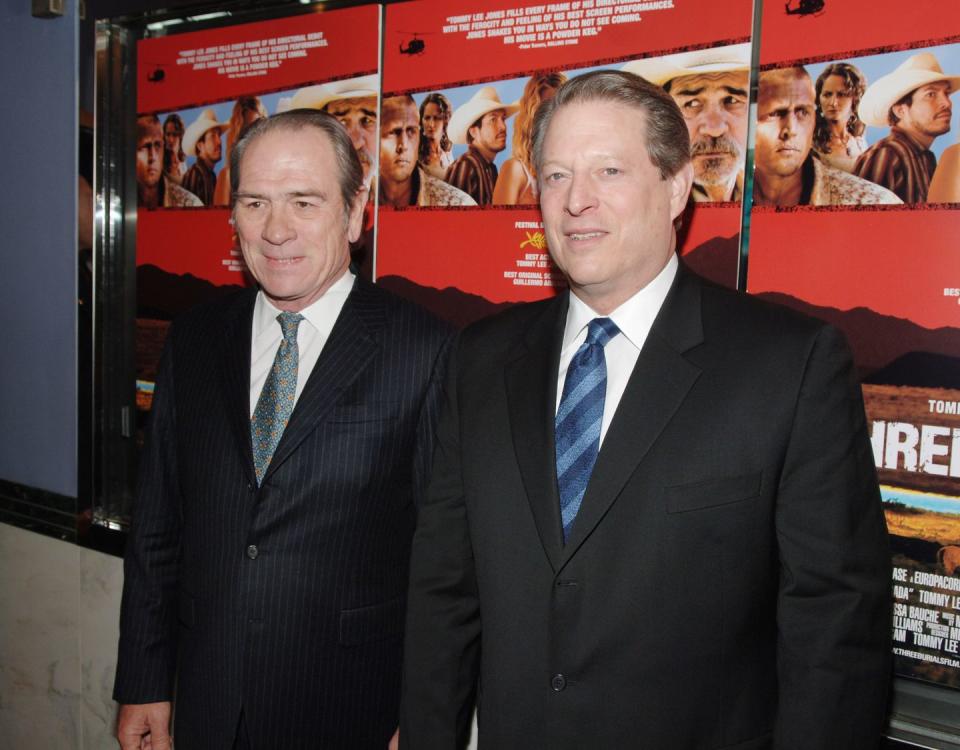 Tommy Lee Jones and Al Gore