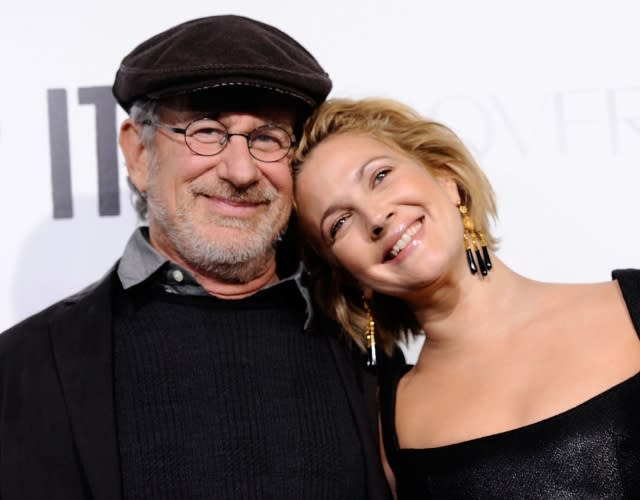 Drew Barrymore & Steven Spielberg