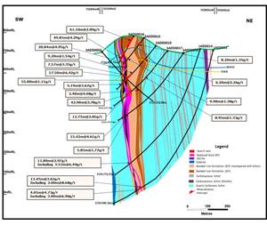 Geological Cross Section C-D