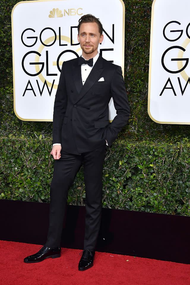 Tom Hiddleston in Gucci