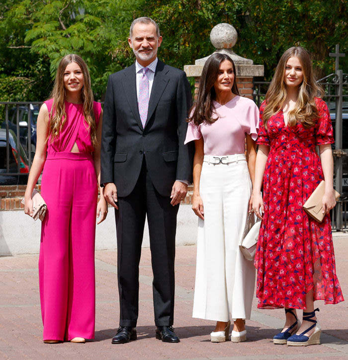 Infanta Sofía look Confirmación