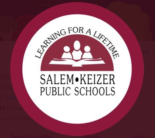 Logo de las Escuelas Públicas de Salem-Keizer.