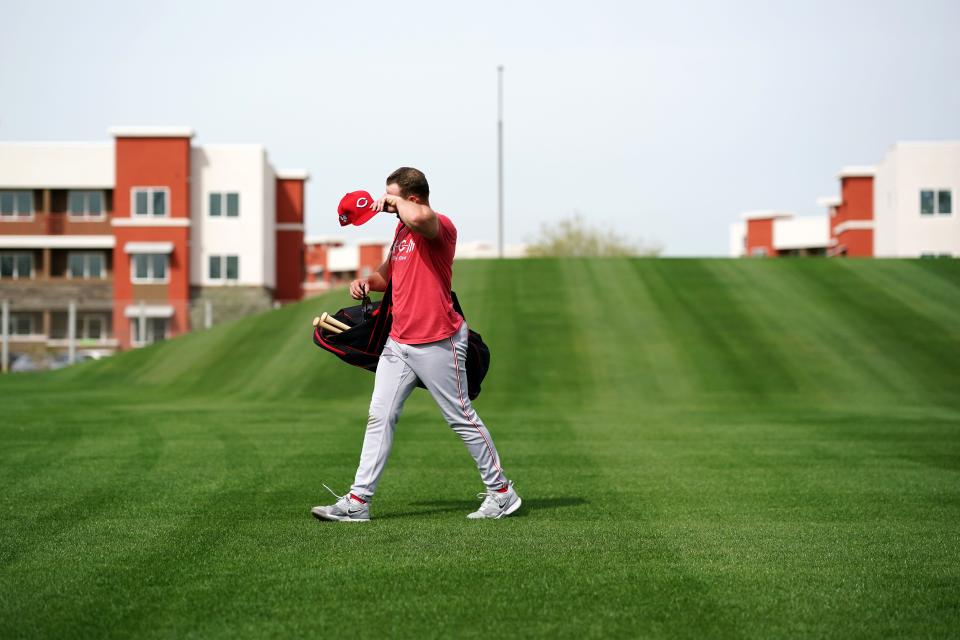 Spencer Steer began his spring working mostly in the outfield, but got a pair of starts at second base this week as it became more clear regular second baseman Matt McLain would miss time beginning the regular season.