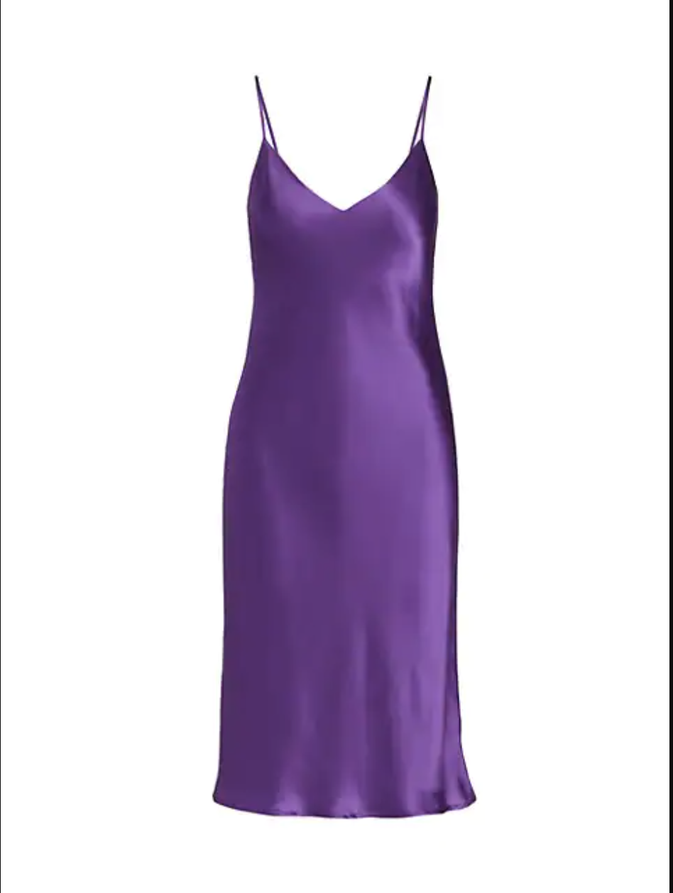 15) Jodie Silk Slip Dress