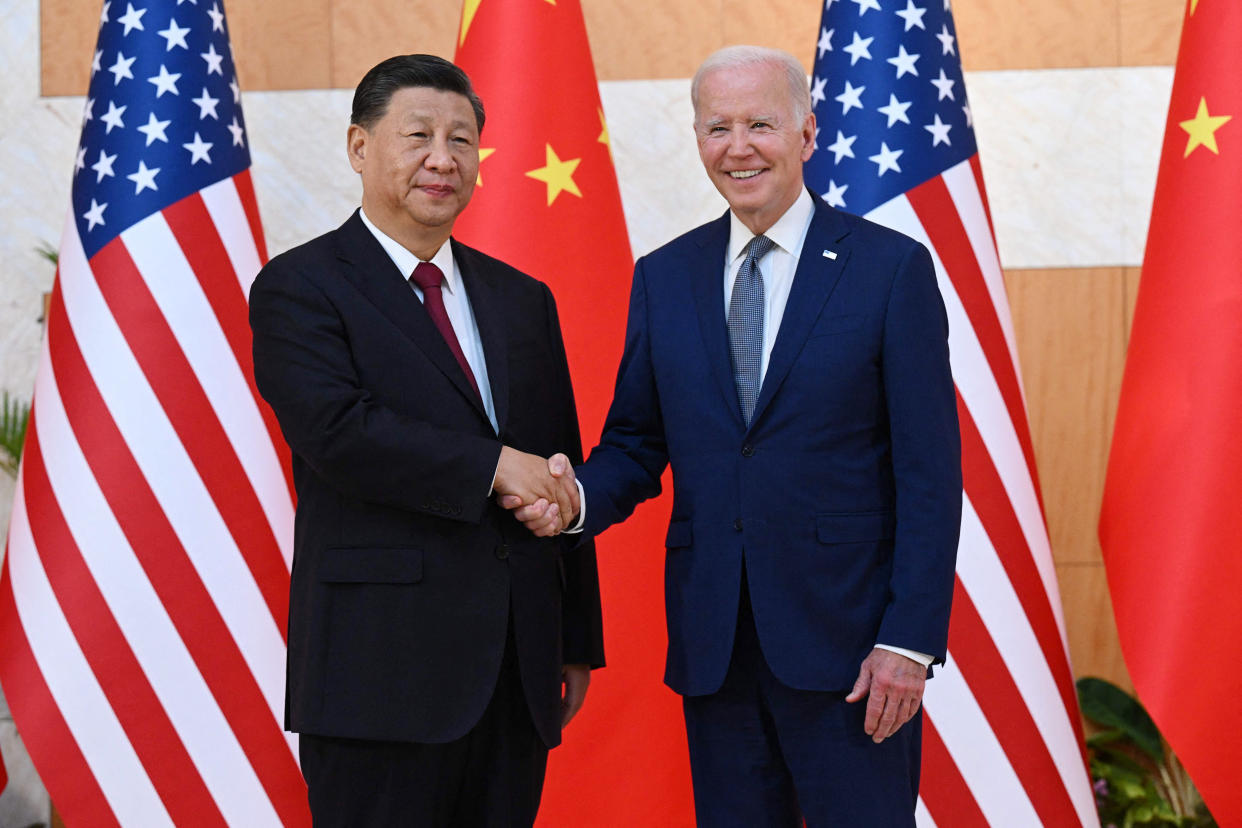 Joe Biden and Xi Jinping in Bali (Saul Loeb / AFP - Getty Images)