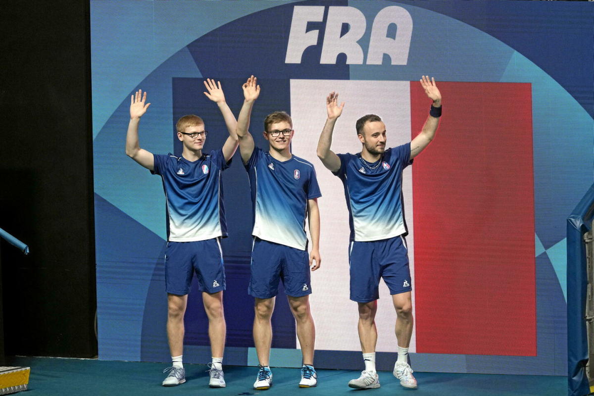 JO 2024 : la France remporte le bronze en tennis de table par équipes hommes