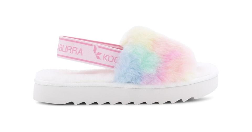 Koolaburra by UGG’s Fuzz’n II Pastel slides. - Credit: Courtesy of Koolaburra by Ugg