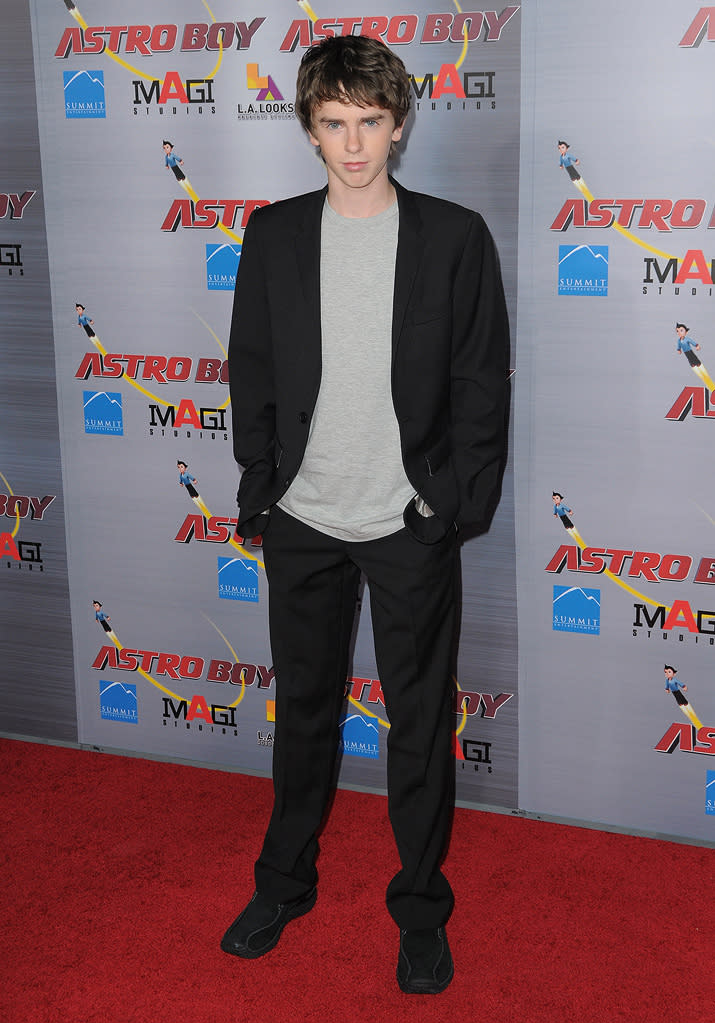 Astro Boy LA Premiere 2009 Freddie Highmore