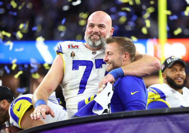 Andrew Whitworth 'would be shocked' to see Sean McVay not coaching