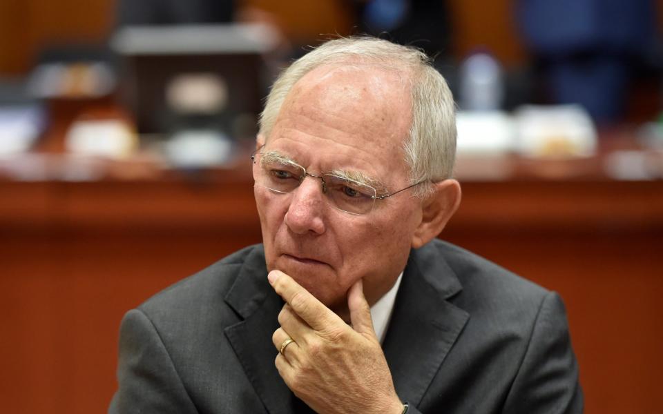 German finance minister Wolfgang Schäuble - ERIC VIDAL /Reuters 