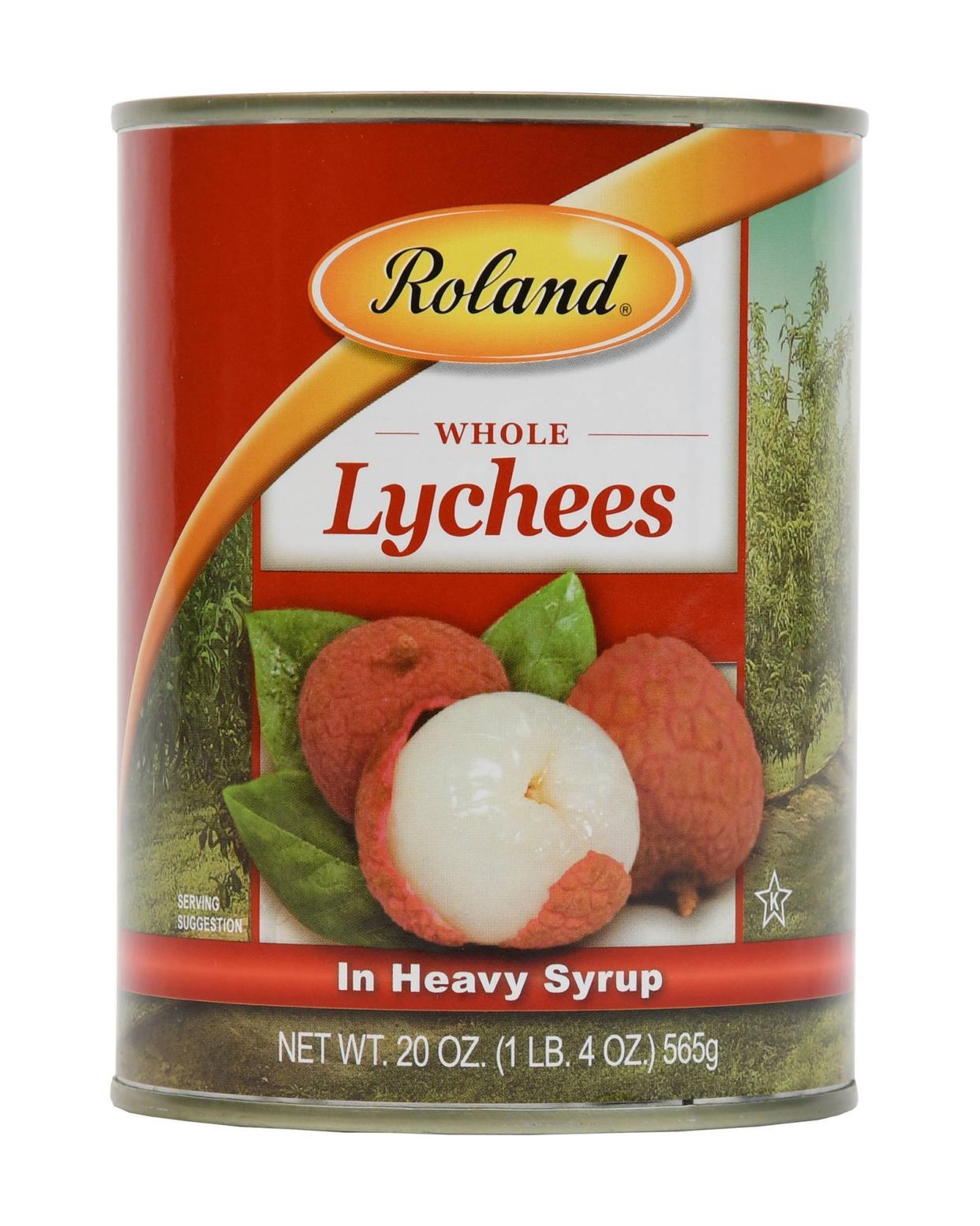 Roland Whole Lychees in Heavy Syrup