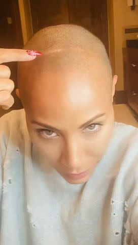 jada pinkett smith/instagram Jada Pinkett Smith's 2021 alopecia update