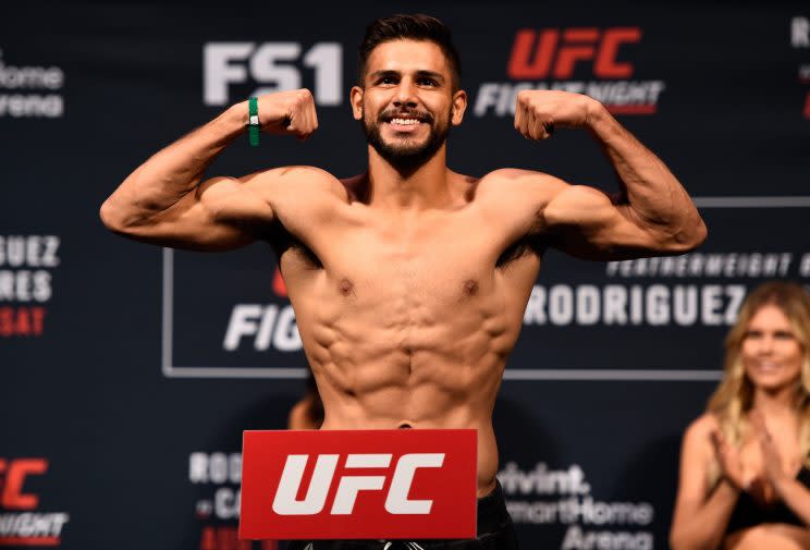 Yair Rodriguez has the potential to become a major star in the UFC. (Getty)