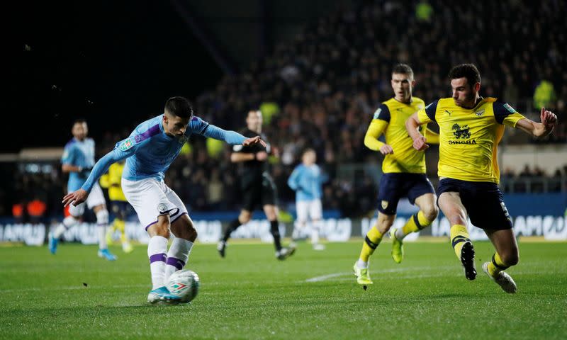 Carabao Cup - Quarter Final - Oxford United v Manchester City