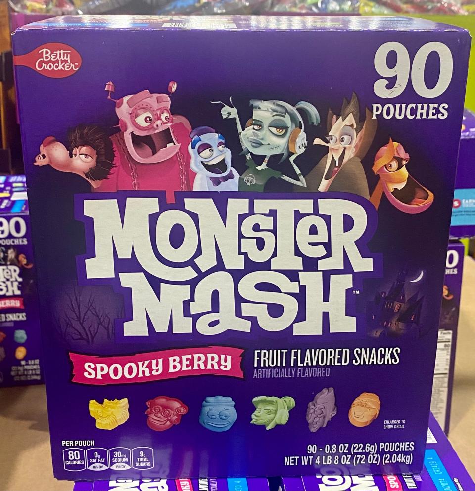 Monster Mash fruit snacks