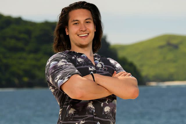 <p>Robert Voets/CBS</p> 'Survivor 47' contestant Andy Rueda