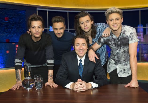 Jonathan Ross with One Direction