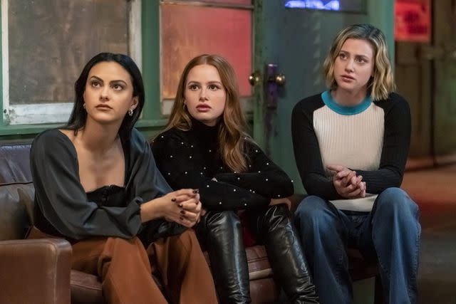 Colin Bentley/The CW Camila Mendes, Madelaine Petsch, and Lili Reinhart on 'Riverdale'