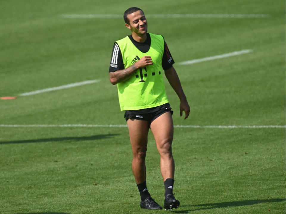 Bayern Munich midfielder Thiago AlcantaraAFP via Getty Images