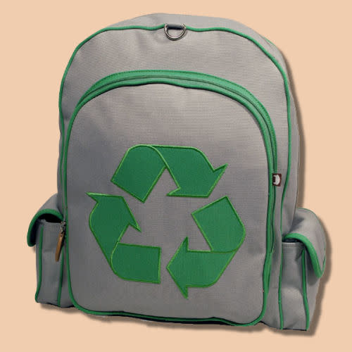 The eco-friendly backpack