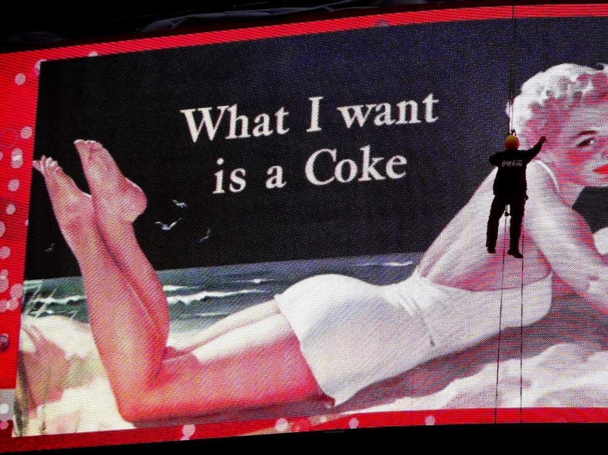 Coca-cola billboard