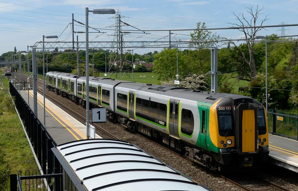 Online rail ticketing business Trainline has seen shares jump higher after it upped its sales outlook thanks to a recovery in demand for travel across Europe amid an influx of US tourists (PA) (PA Archive)