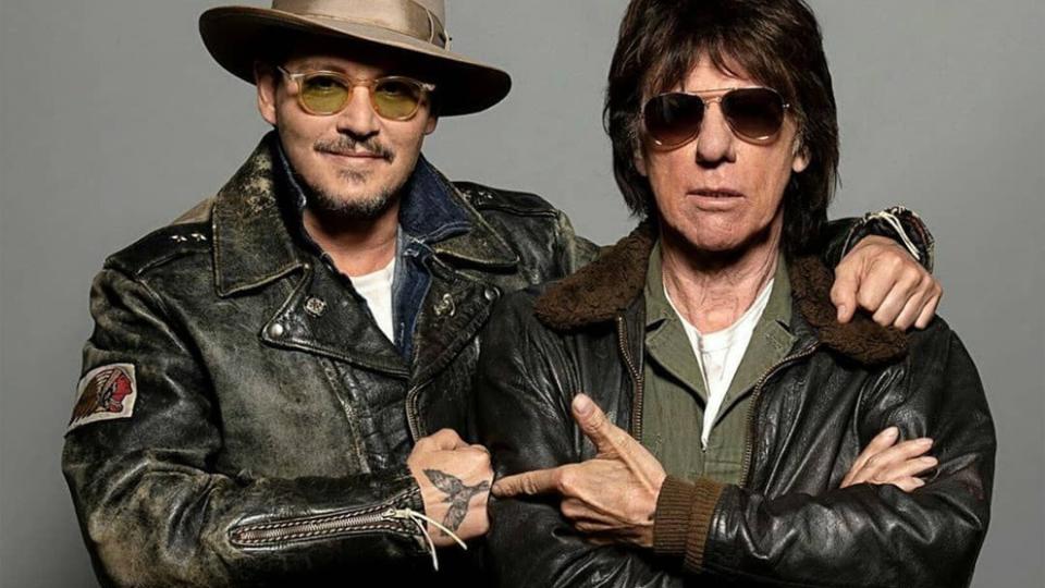 Johnny Depp y Jeff Beck / Cortesía 