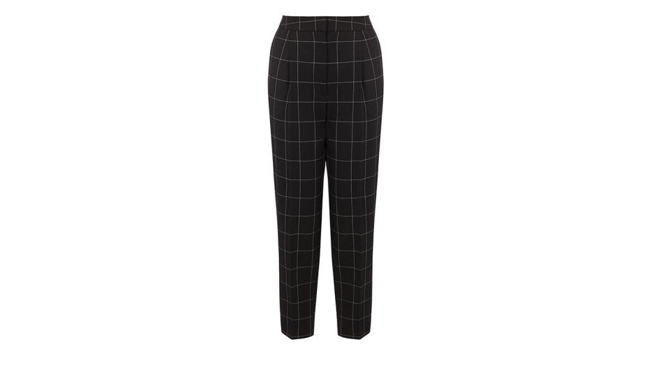 Warehouse peg trousers, £42