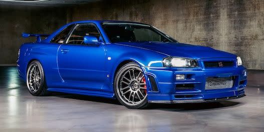 paul walker nissan skyline gtr for sale fast and furious