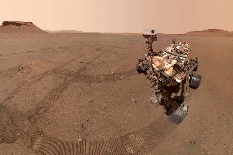 Actualmente la NASA hace exploración en Marte gracias al rover Perseverance. (Foto: Tw @NASAPerseverance)