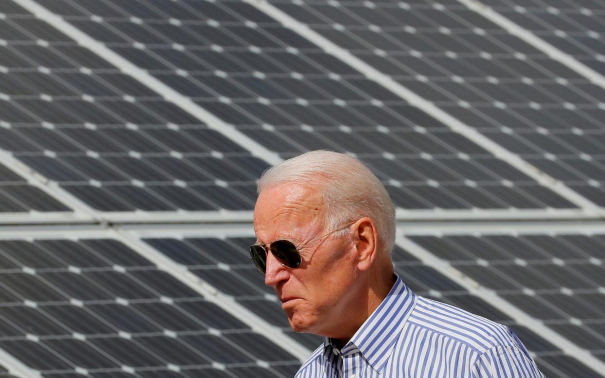 Joe Biden has pledged to tackle climate change - REUTERS/Brian Snyder/File Photo